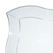 Smarty Had A Party 10" Clear Wave Plastic Dinner Plates (120 Plates), 120PK 7920-CASE - alternate 1